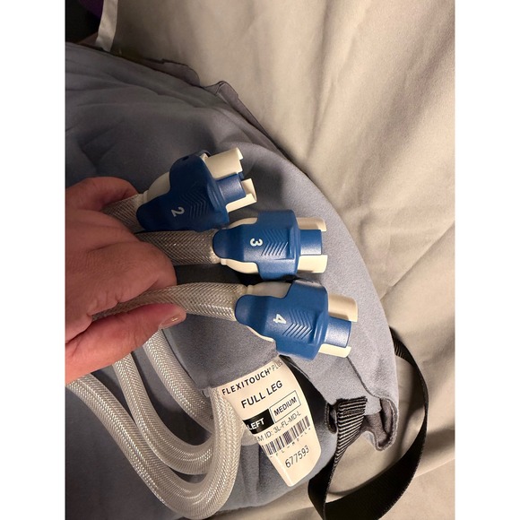 Tactile Medical Flexitouch Plus Full Leg Medium & Trunk Small Garments Grey - Picture 7 of 14